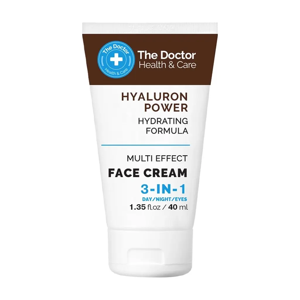 Крем для обличчя The Doctor Health & Care Hyaluron Power Face Cream 3в1 40 мл (5901845509299) - фото 2