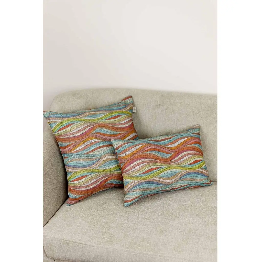 Подушка декоративна Прованс Mix Print, 45х30 см, різнокольорова (29892) - фото 2