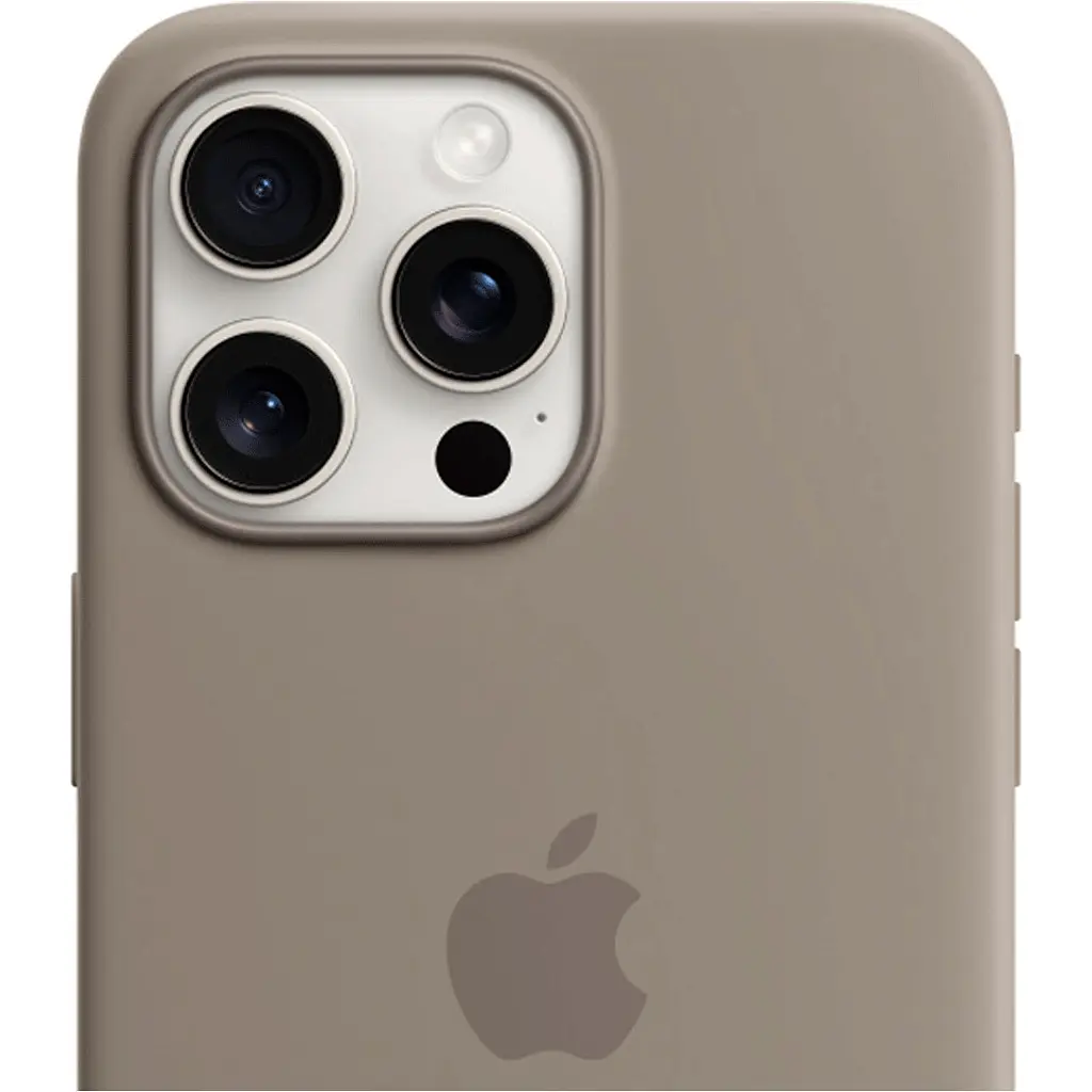 Чехол Silicone Case with MagSafe для Apple iPhone 15 Pro Max Clay AAA [93255] - фото 4