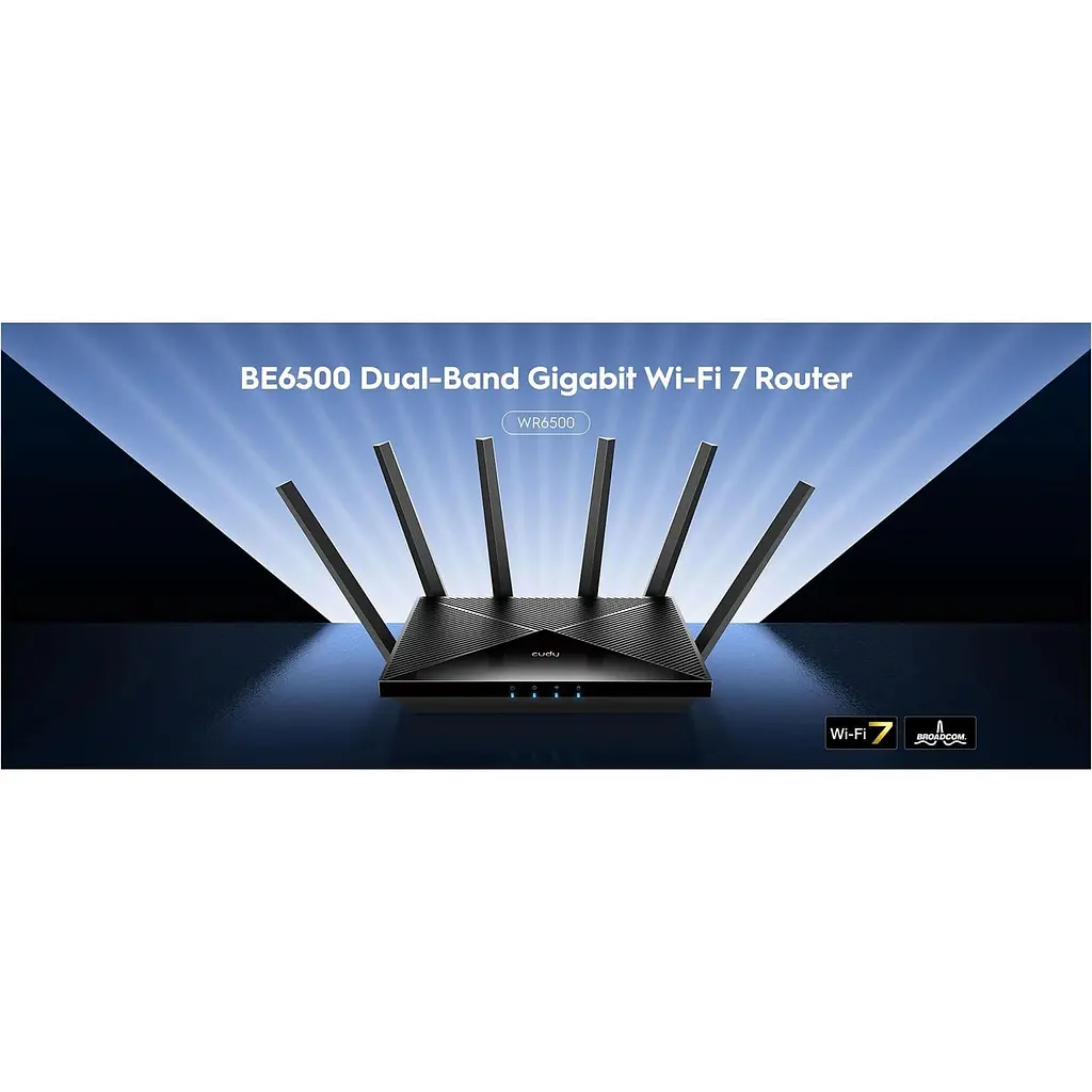 Роутер Cudy WR6500, BE6500 Gigabit Wi-Fi 7 Router (WR6500) - фото 6