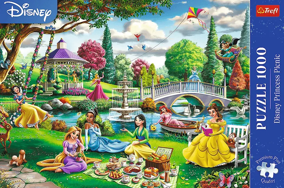 Пазл Пікнік із Принцесами Дісней - 1000 елементів Trefl 10919 - фото 3