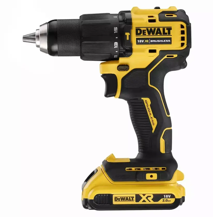 Дриль-шурупокрут акумуляторний DeWalt з АКБ та ЗП DCD709D2T - фото 3
