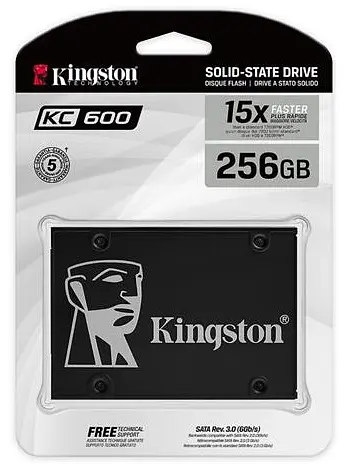 Kingston Накопичувач SSD 2.5" 256GB SATA KC600 - фото 3