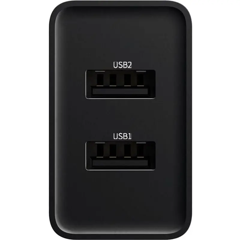 Сетевое зарядное устройство Baseus Speed Mini Dual U Charger 10.5W Black - фото 4