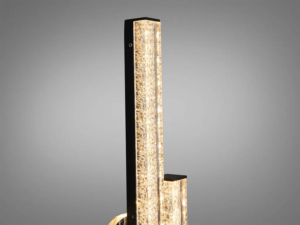 Настінне LED бра чорне CCT 3200–6000K 39 см - фото 4