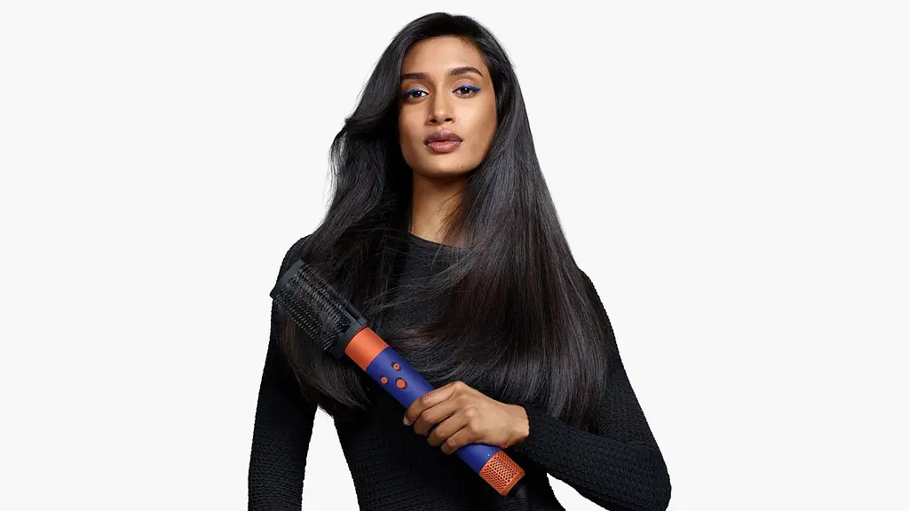 Dyson Стайлер Dyson Airwrap ID HS08 Curly+Coily Long Vinca Blue/Topaz, 1300Вт, темп.режимів-3, насадок-6, кейс, кераміка, синьо-мідний - фото 4