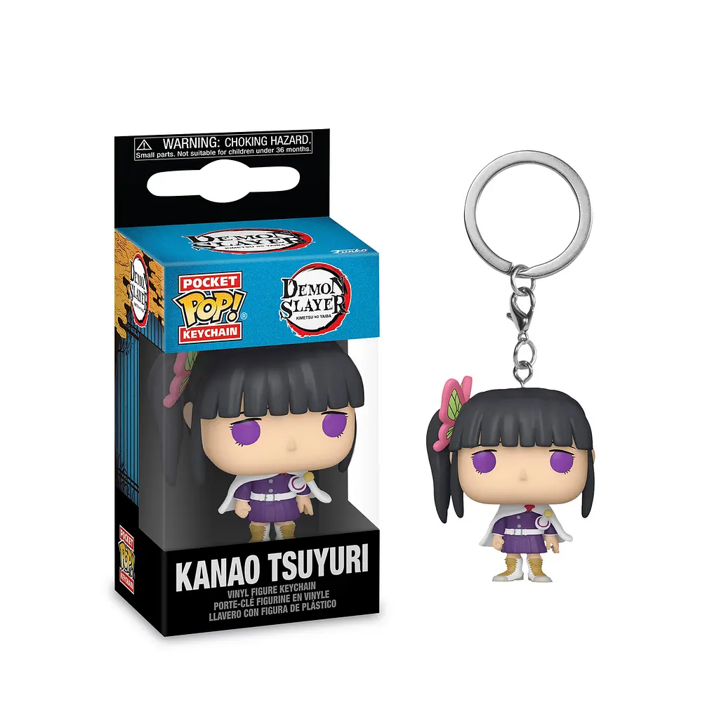 Фігурка Funko Pop Demon Slayer Kanao Tsuyuri Клинок, що розсікає демонів Канао Цуюрі брелок 4 см (FP DS KT K 1305) - фото 2