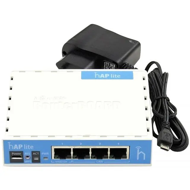 Бездротовий маршрутизатор (роутер) Mikrotik hAP lite classic (RB941-2nD) - фото 5