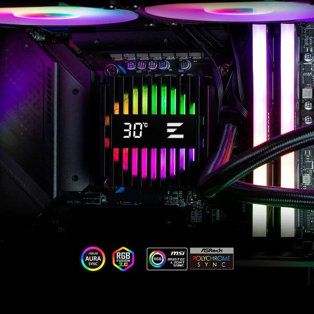 СВО Zalman ALPHA 24 Black (ALPHA2A24BLACK) - фото 5