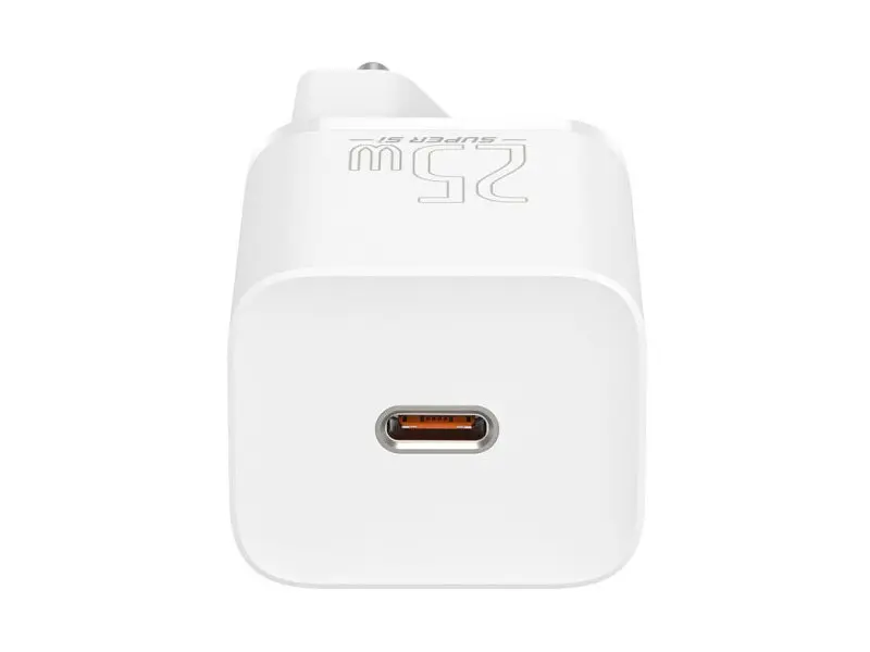 Мережевий зарядний пристрій BASEUS Super Si Quick Charger 1C 25 W White (CCSP020102) - фото 4