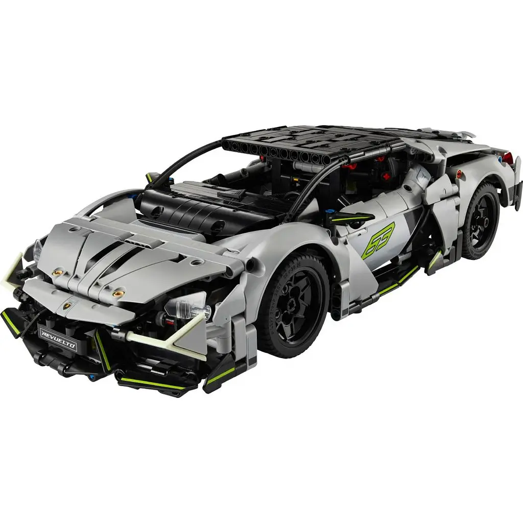 Конструктор LEGO Technic Суперкар Lamborghini Revuelto 1135 деталей (42214) - фото 7