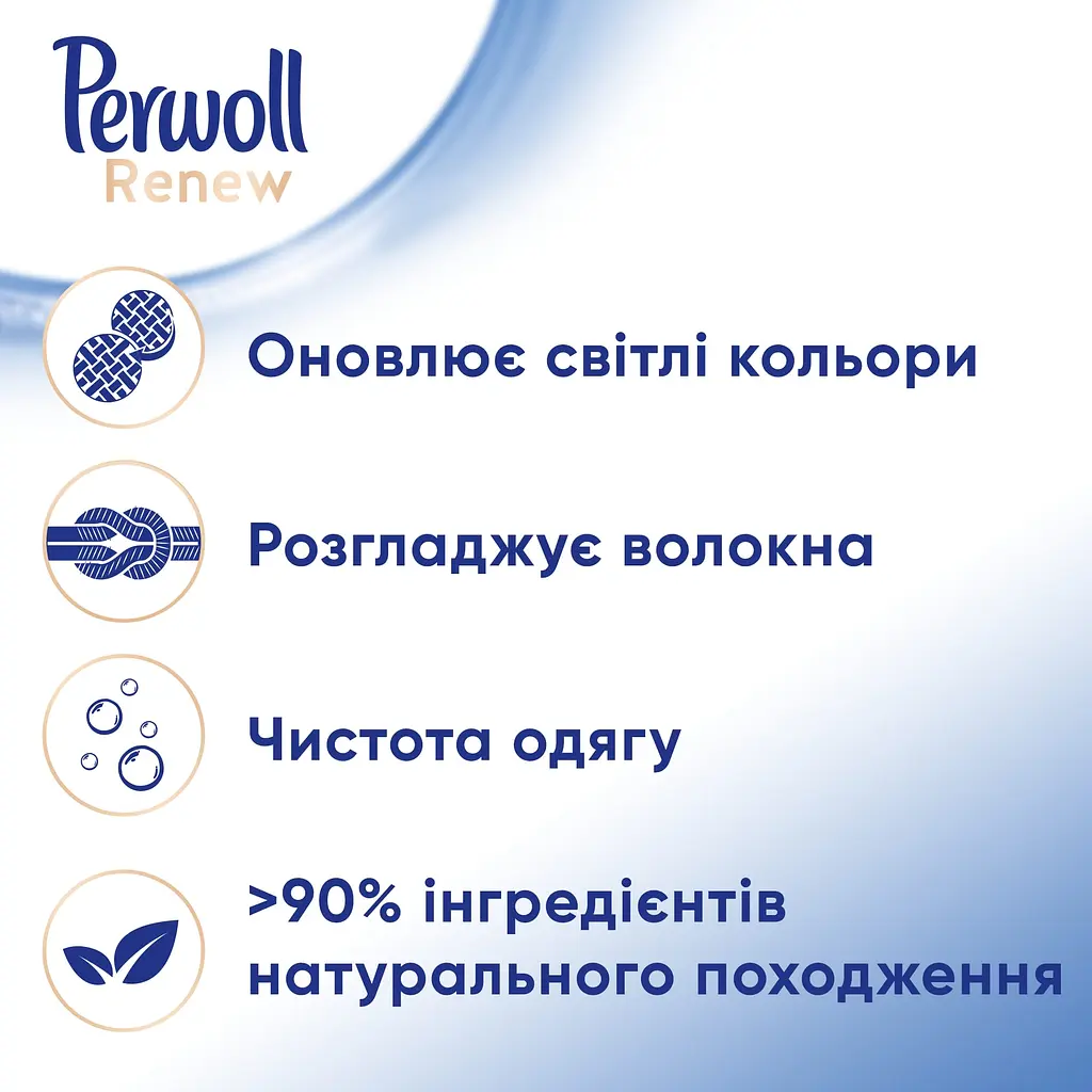Засіб для делікатного прання Perwoll Renew, 990 мл - фото 3