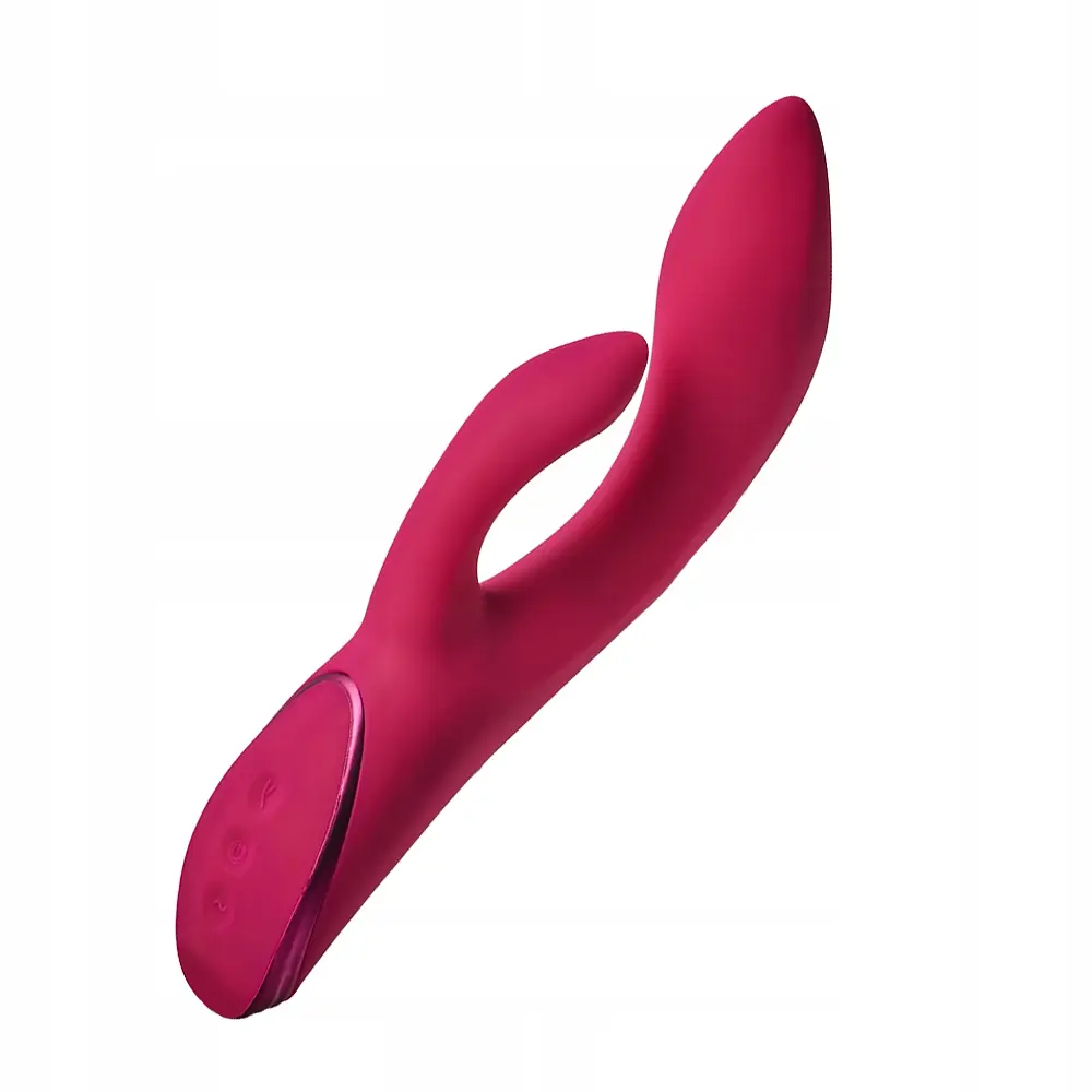 Вибратор-кролик Dreamtoys Sparkling Julia 21.5 см красный - фото 4