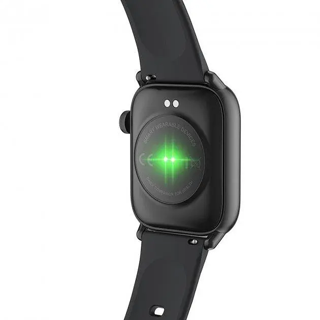 Смарт часы Hoco Y3 Smart Watch (Bluetooth сенсорный экран) Черный - фото 6