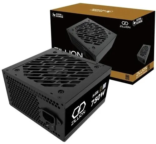Блок живлення 750 Вт, ZILLION DB, Black, 80+ Bronze Super Flower teh0028796 - фото 2