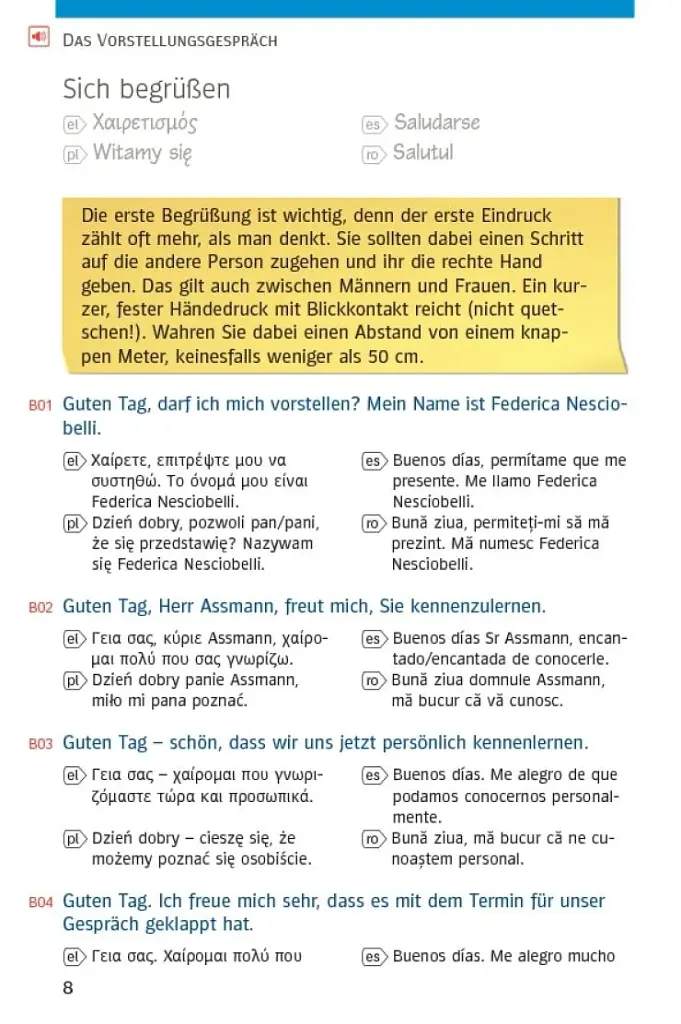 Deutsch in der Firma. Buch mit MP3-Download (Griechisch, Spanisch, Polnisch, Rumаnisch) - фото 2