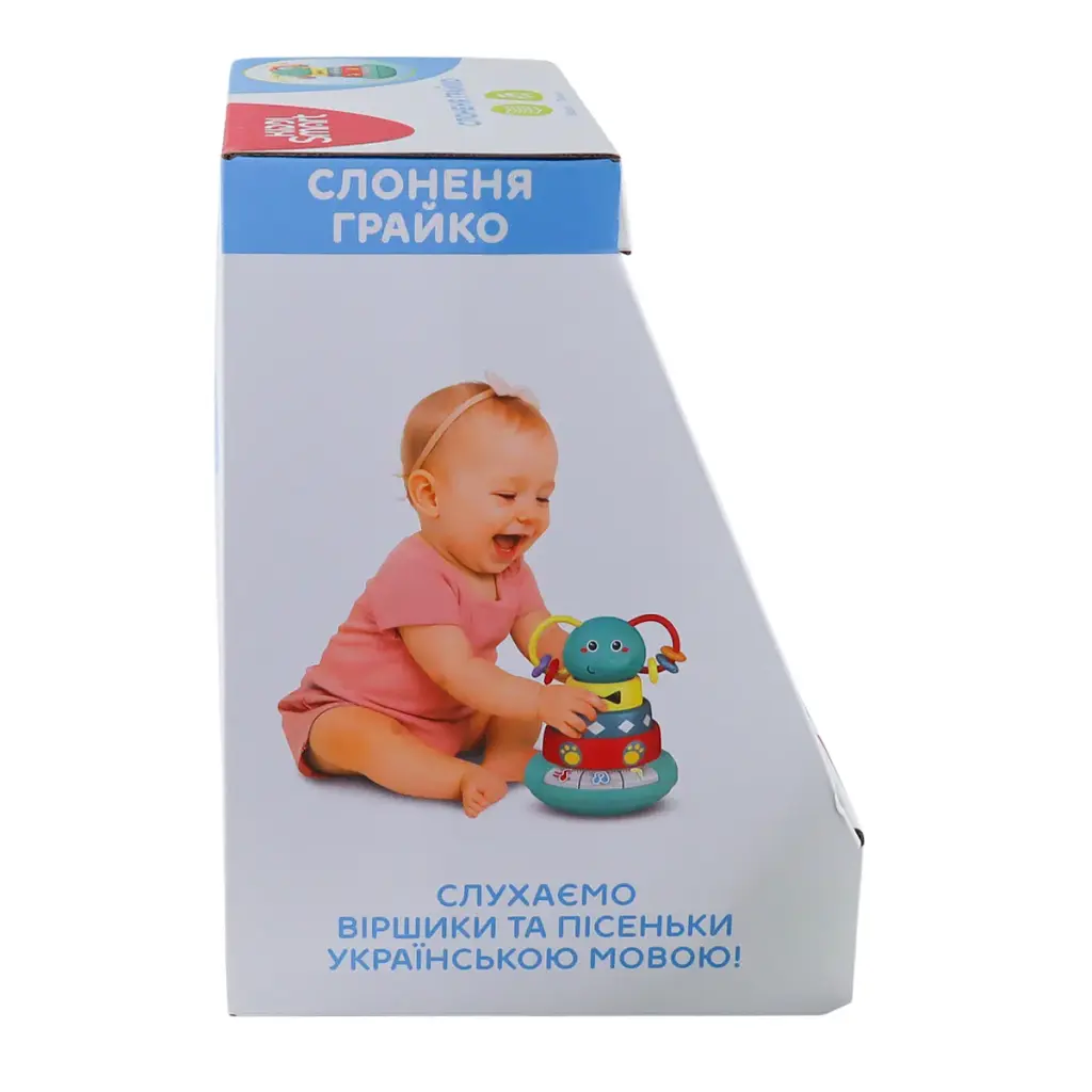 Розвиваюча іграшка Kiddi Smart Слоненя Грайко (1305-UK) - фото 6