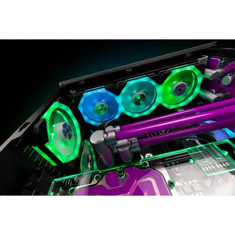 Кулер до корпусу Ekwb Вентилятор EKWB EK-Quantum Impulse 120 D-RGB - Black (400-1800 rpm) (3831109854198) - фото 11