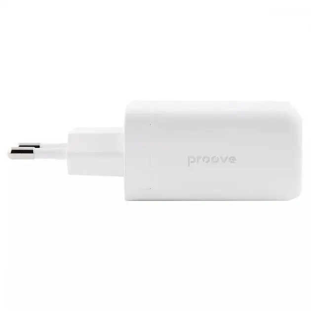Зарядное устройство для Proove Shot GaN 67 W (2Type-C + USB) белое - фото 2