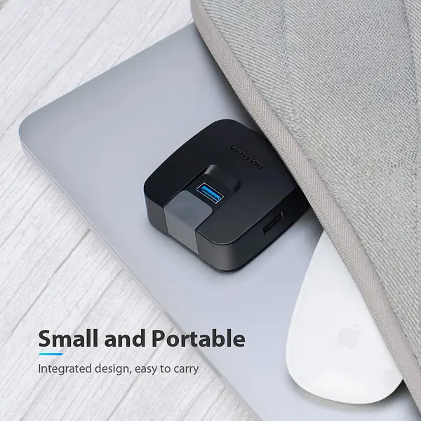 USB-хаб Vention CHBBD 4 ports - фото 7