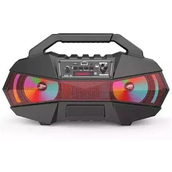 Портативна колонка XPRO ZQS4238 валіза 10Вт USB SD FM радіо Bluetooth 1 мікрофон ДУ (MER-15702) - фото 5