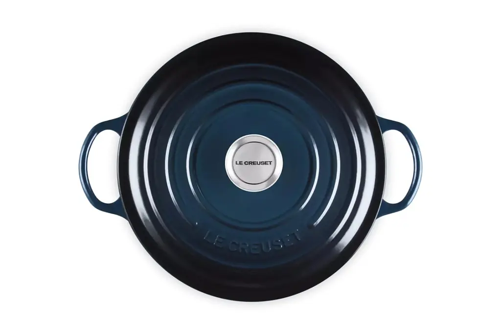 Кастрюля с крышкой Le Creuset Signature Soup Pot Nuit 21114261290475 26 см 4.1 л темно-синяя - фото 5