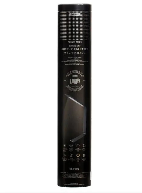 LED лампа настільна Remax Passage series RT-E210 Black - фото 9