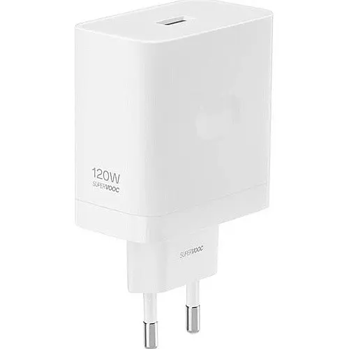 Зарядний пристрій - блок адаптер Realme 120W SUPERVOOC (VCBBOAEH) білий - фото 2