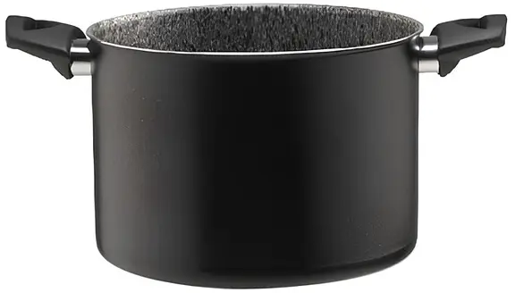 Каструля Piardi Home LIVEINDUCTION INDE2430NE02 24 см 6.3 л чорна