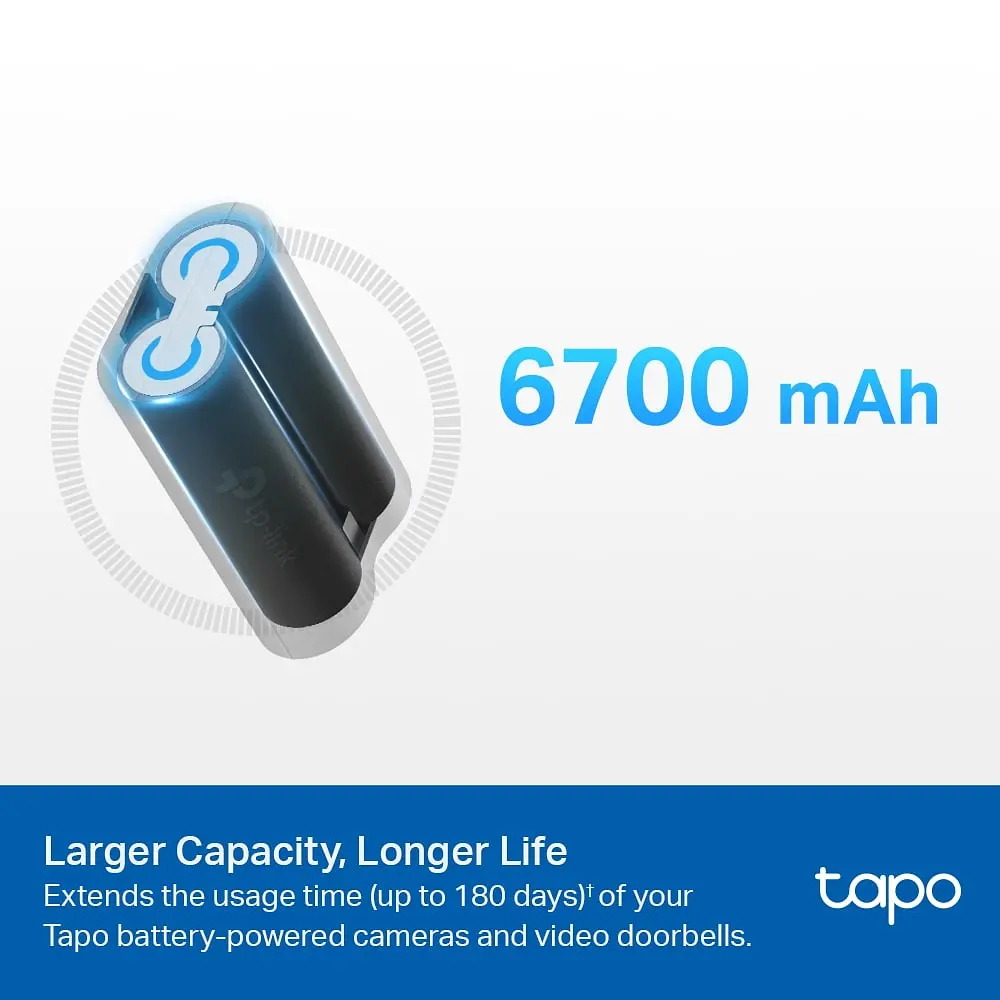 Аккумуляторная батарея TP-Link Tapo A100, 6700 мАч - фото 2