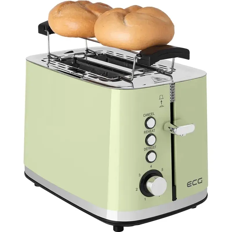 Тостер ECG ST 2766 Vintage Olive - фото 13