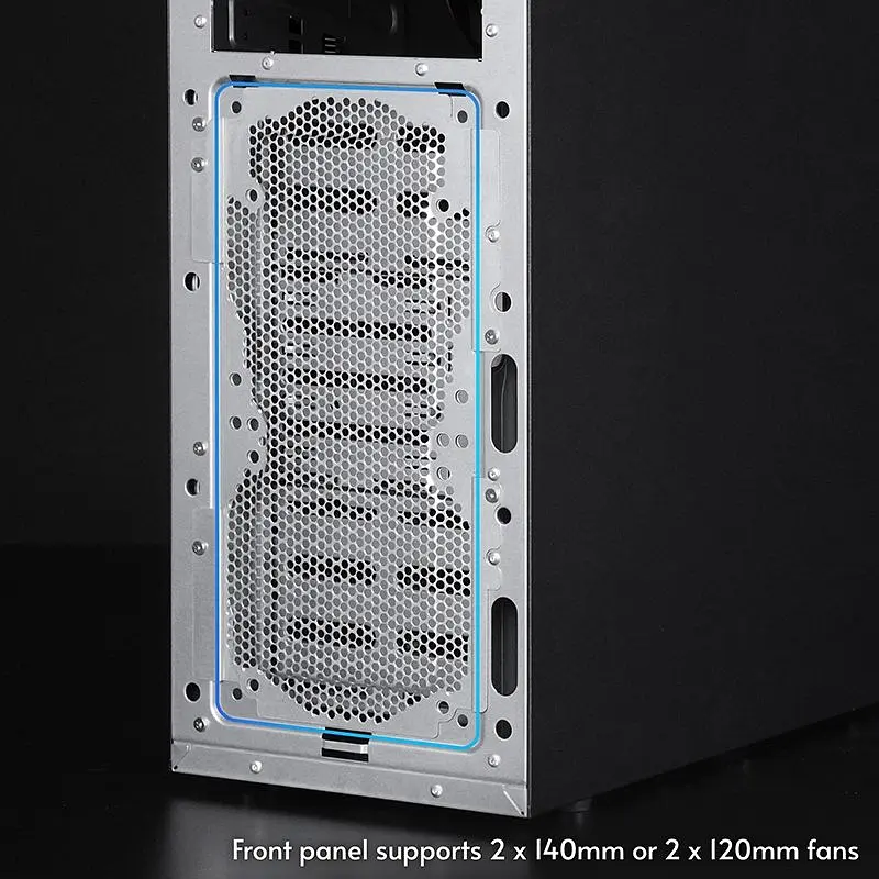 Корпус Chieftec UNI BW-01B-OP, без БЖ, 1x USB Type C, 1 x USB3.0, ATX, Black (BW-01B-OP) - фото 2