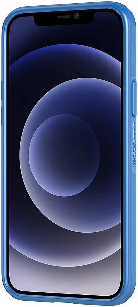 Протиударний чохол з антимікробним покриттям Tech21 Evo Slim для iPhone 12/12 Pro (6.1") Classic Blue - фото 10
