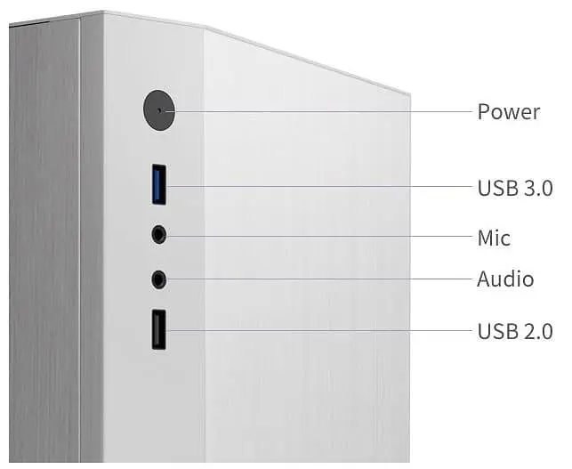 Корпус ALmordor Solar 210 SFF Silver (ALS210SFFSL) Без БП - фото 6