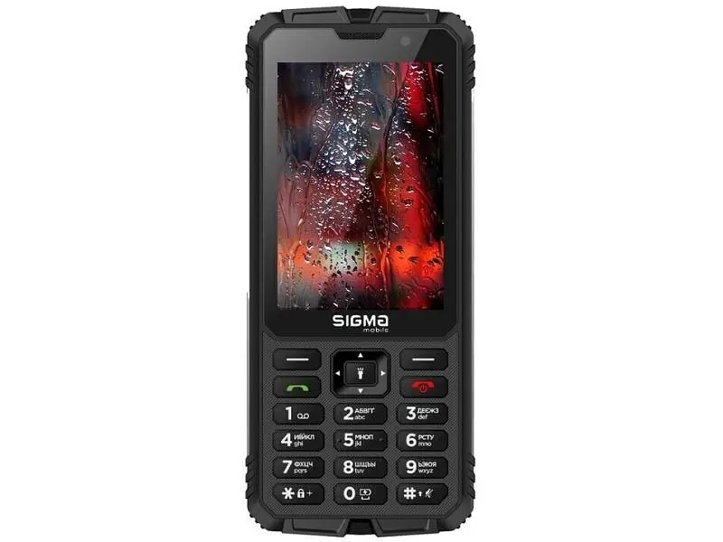 Мобільний телефон Sigma mobile X-treme PM68 Black (4827798686911)