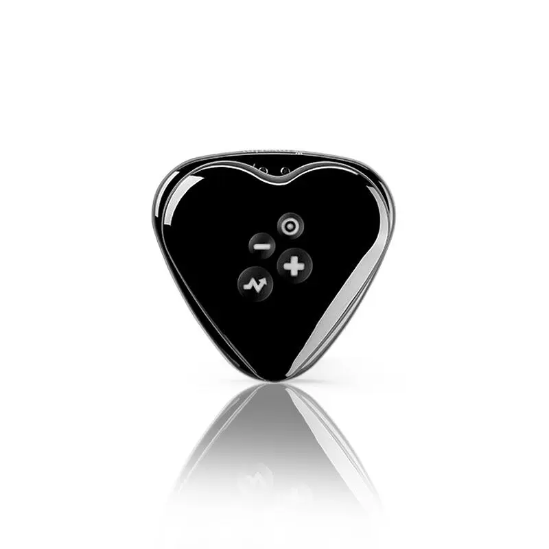 Вібратор для клітора з електростимуляцією Mystim Heart's Desire Black Edition - фото 3
