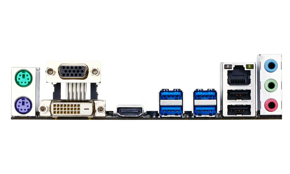 Материнська плата Gigabyte GA-H81M-S2H rev 1.0 LGA 1150 (GA-H81M-S2H) Б/В - фото 3