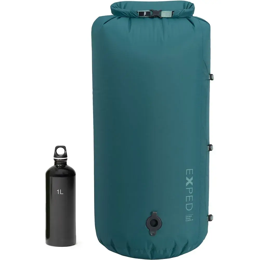 Гермомешок Exped Drybag Versa Compression 36 синий - фото 2
