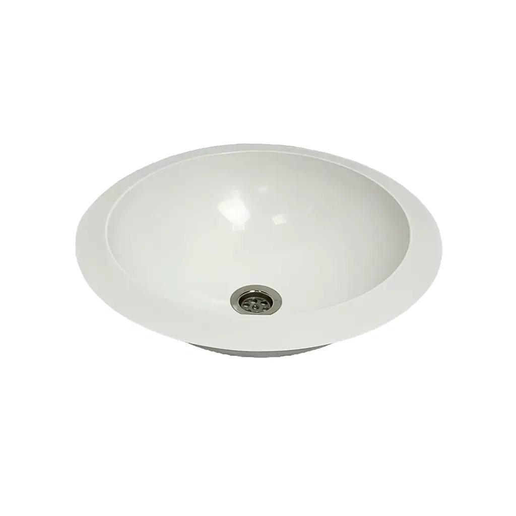 Умивальник врізний Adamant MOON 460 Classic white-01 - фото 4