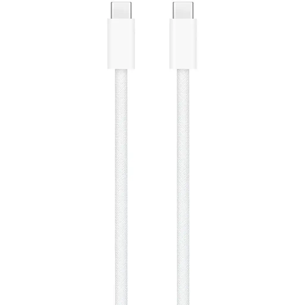 Зарядний пристрій DK 96W USB-C Power Adapter + кабель 2 м Woven для Apple MacBook white - фото 5