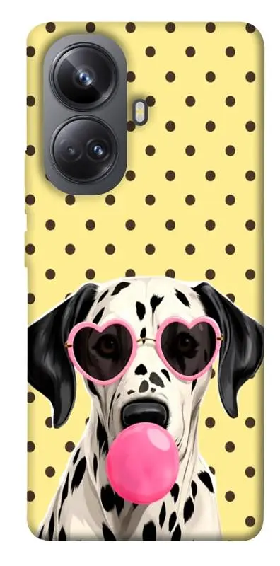 TPU чохол Demsky Pinky dolmatin для Realme 10 Pro+