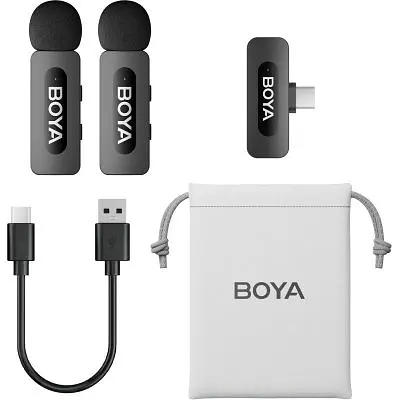 Микрофон Boya (BY-V20) Type-C Black (BY-V20) - фото 2