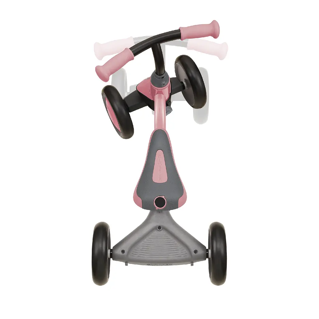 Беговел детский Globber Learning Bike 3 в 1 Deluxe пастельно-розовый (639-211) - фото 10