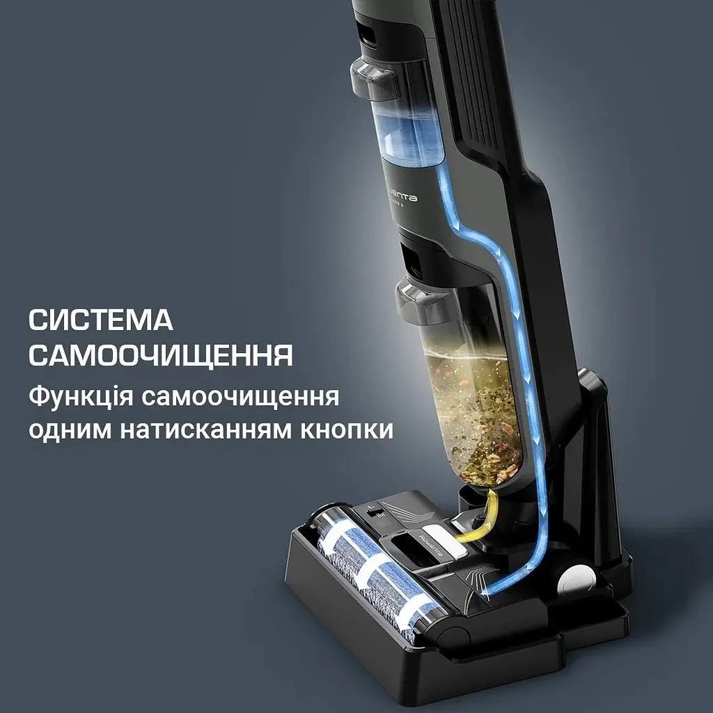 Миючий акумуляторний пилосос Rowenta X-CLEAN 4 GZ5035WO - фото 8