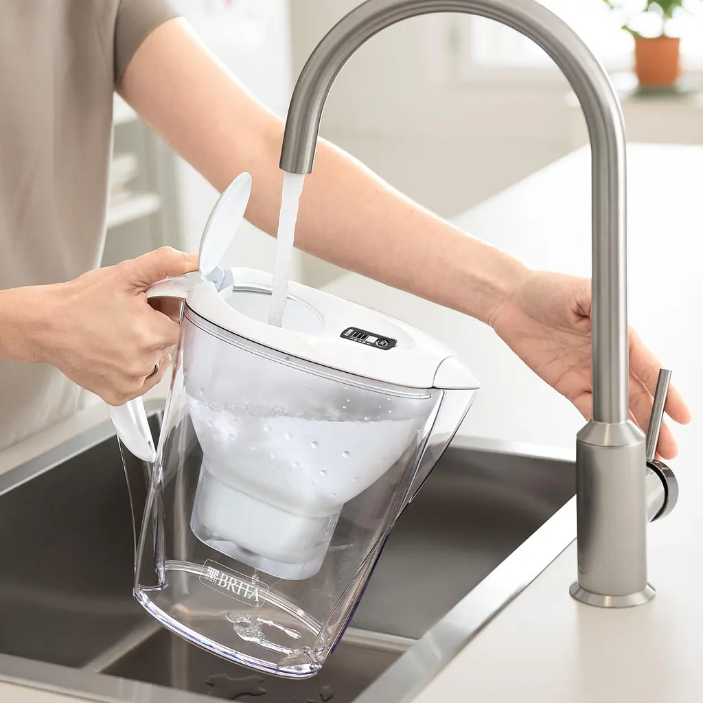 Фільтр-глечик Brita Marella XL Memo білий 3.5 л + 3 картриджі (1040212) - фото 6