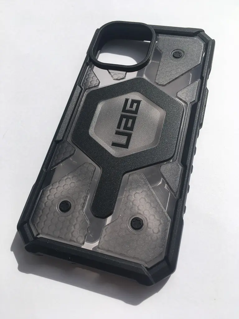 Оригінальний протиударний чохол UAG Pathfinder MagSafe (Original) для iPhone 15 Ash 114358113131 - фото 4