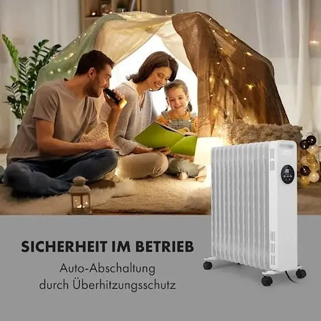 Масляный обогреватель Klarstein Thermaxx Heatstream (10035055) - фото 6