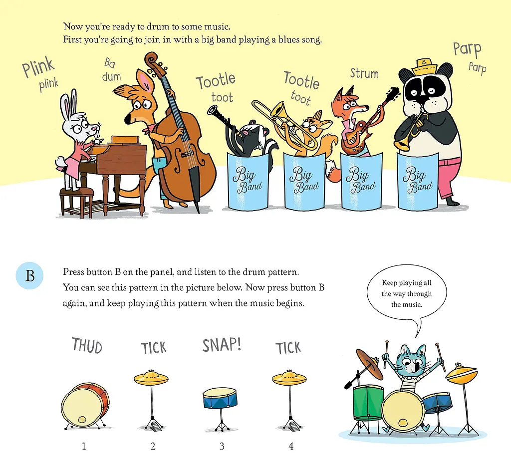 My First Drumming Book - Sam Taplin, англ. язык (9781474932363) - фото 4