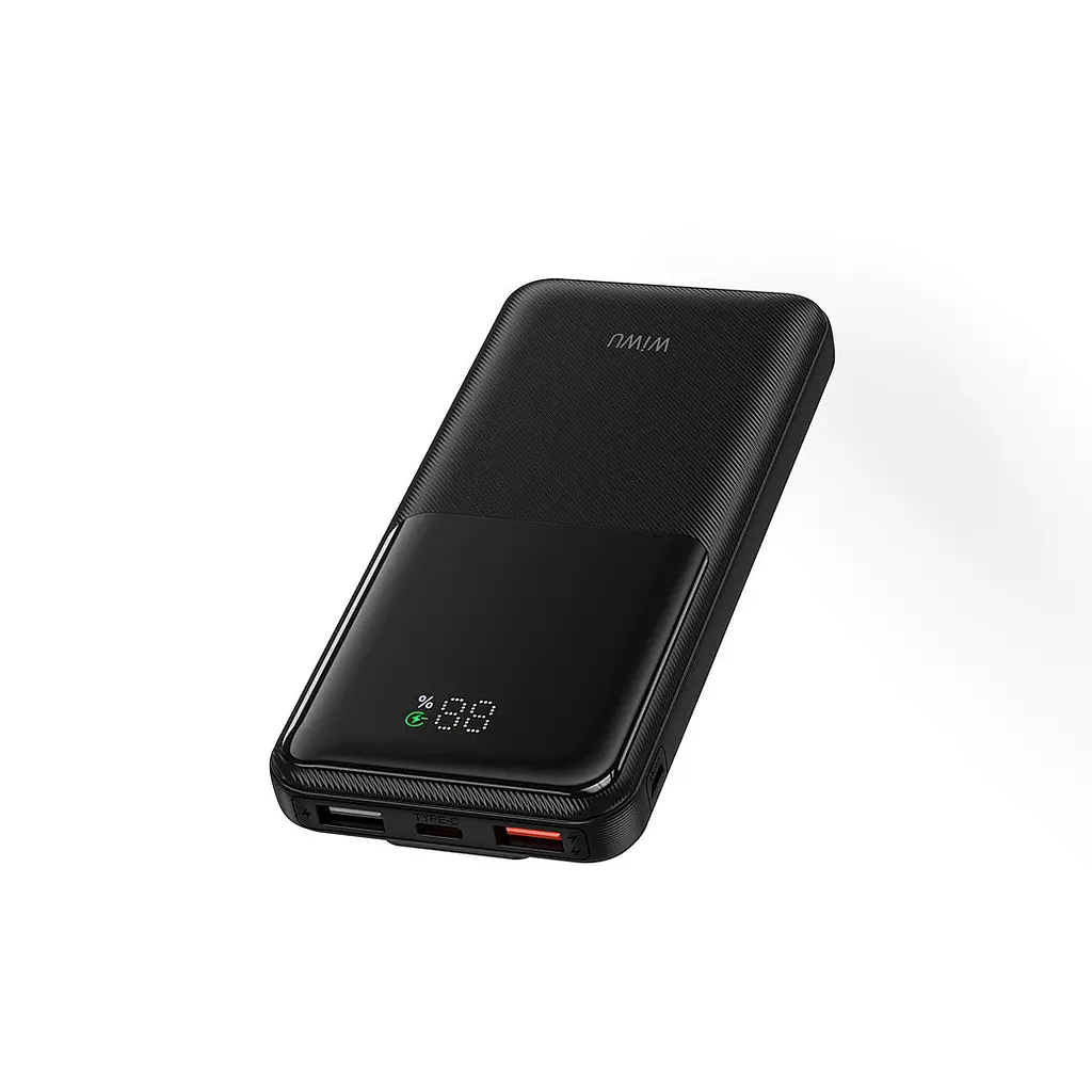 Зовнішній аккумулятор WIWU Essen power bank 22.5W 10000mAh Wi-P081 (3C) Чорний - фото 3
