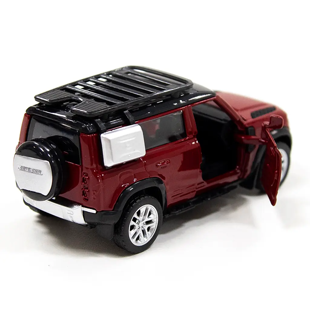 Автомодель TechnoDrive Land Rover Defender 110 червона (250288) - фото 9